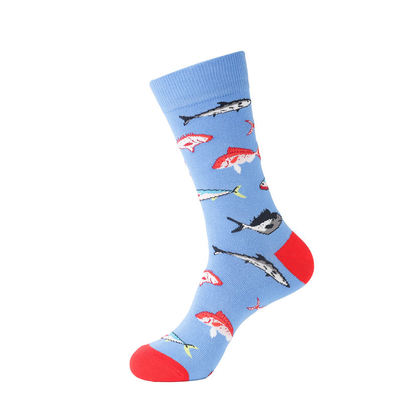 65g Weight Socks Classification Socks Lingerie Type Cotton (more than 50%) Fabric Type A Pair Quantity Casual, Daily Occasion Animal, Color Block Pattern All Seasons Season Unisex Gender Cute Style A Pair Cute Unisex Animal Color Block Cotton (more Than 50%) Crew Socks 19