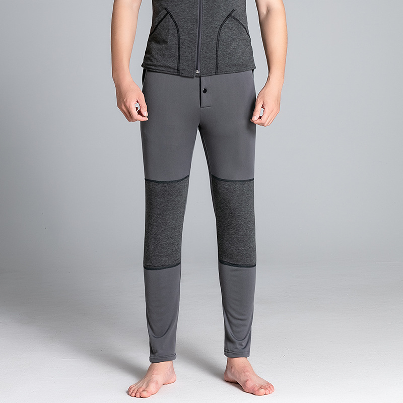 Quần legging nữ lót lông cừu cạp cao giữ ấm mùa đông — Nam lót nhung (YF20811)
