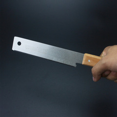 Qihong Wood Handle Small Hand Saw Fine Tooth Precision Flat Cut Saw Japanese Hardwood Small Hand Saw Home Wood Art DIY Hand Saw