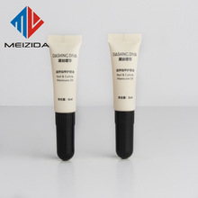 6ml指甲油护甲油化妆品软管包装 PE塑料眼霜分装软管包材