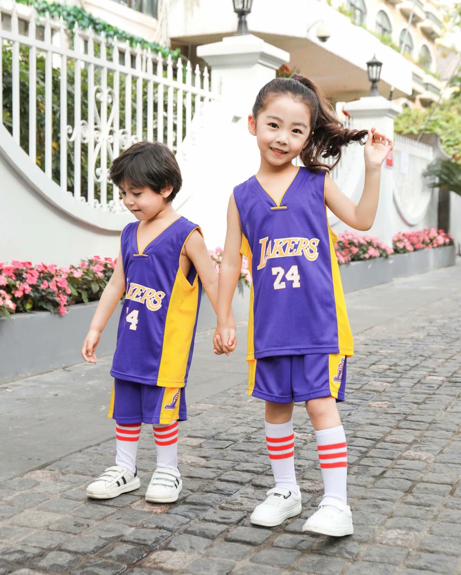 Kobe Lakers No. 24 Celtics Curry No. 30 детский баскетбол детский баскетбольный джерси