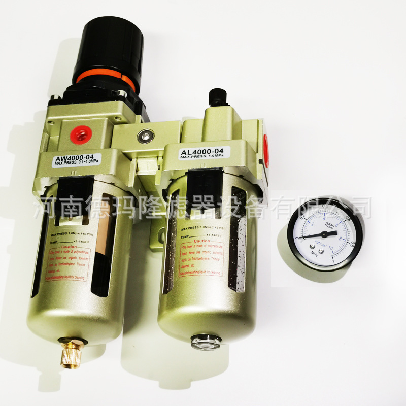 供应过滤减压阀气源处理器 AW4000-04 AW4000-06调节阀 气动元件