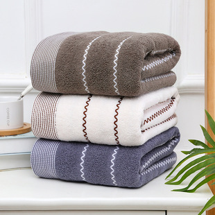 Pure cotton towels for adult household use, thickened absorbent face towels, all-cotton face towels, advertising gifts, towel wholesale, embroidered logo pic 1