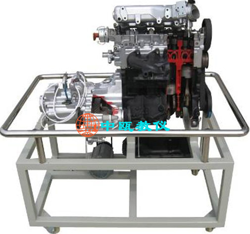 SZJ-F40、电喷（实物）发动机带自动变速器解剖模型（动态演示）