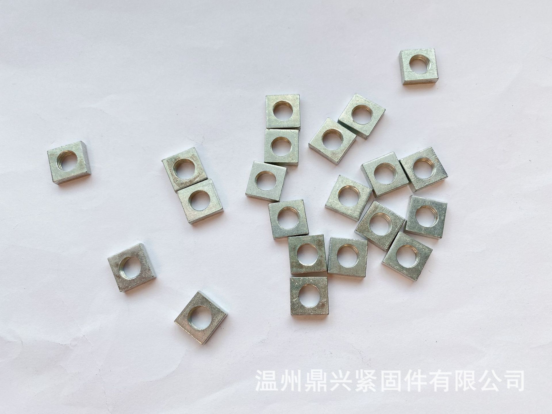 冲压成型 方母 四方螺帽 方螺母 正方螺母  国标四方母 方形螺母