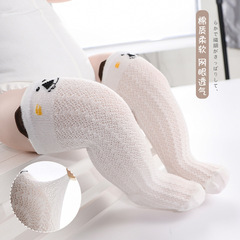 New Spring and Summer Mesh Tall Children's Socks Thin 3D Cartoon Mosquito-Proof Baby Cotton Socks Wholesale