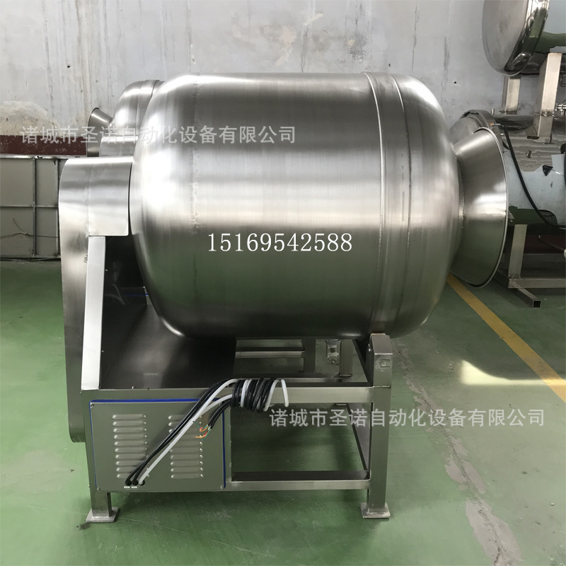 供应 香肠火腿腌制机 变频真空自动滚揉机 不锈钢商用咸菜入味机