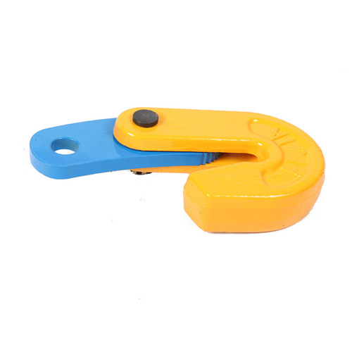 L-shaped steel plate hoist clamps, 0.8-5 ton clamping hoists, horizontal lifting clamps, lifting hoist die forgings hooks