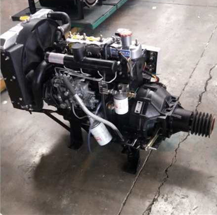 宁夏490G四缸柴油机 38kw千瓦配套开沟机木屑机专用柴油发动机