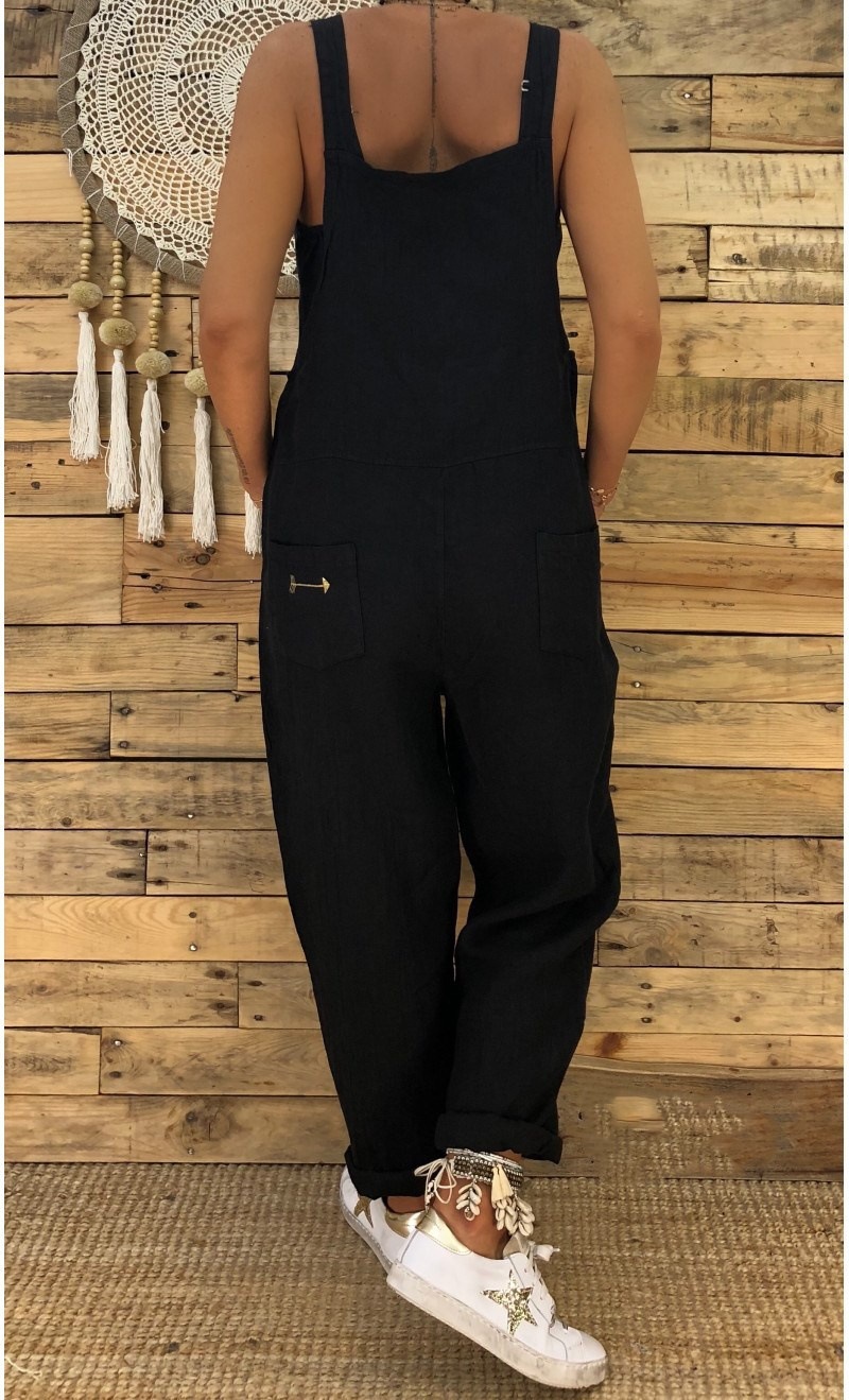 Ladies Casual Loose Suspenders Jumpsuit Plus Size Overalls NSYF3650