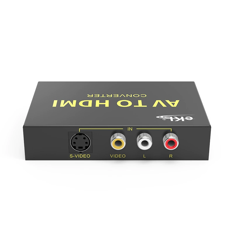 eKL -AVH s-видео и AV в конвертер HDMI импортированные чипы поддержка 1080p Официальный бренд