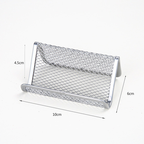 Office supplies metal business card holder, business card holder, business card box, mobile phone stand, tabletop, business card holder, business card holder