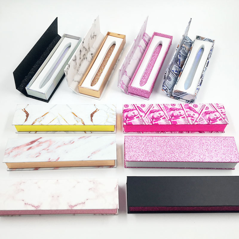Self-adhesive Eyeliner Packing Box With Lining Flip Box display picture 2
