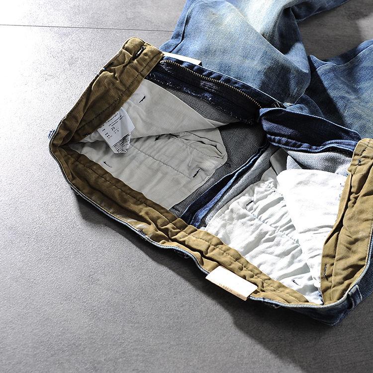DEESMANC and CO autumn/winter new American heavy wash men's jeans young men's trousers 332 41