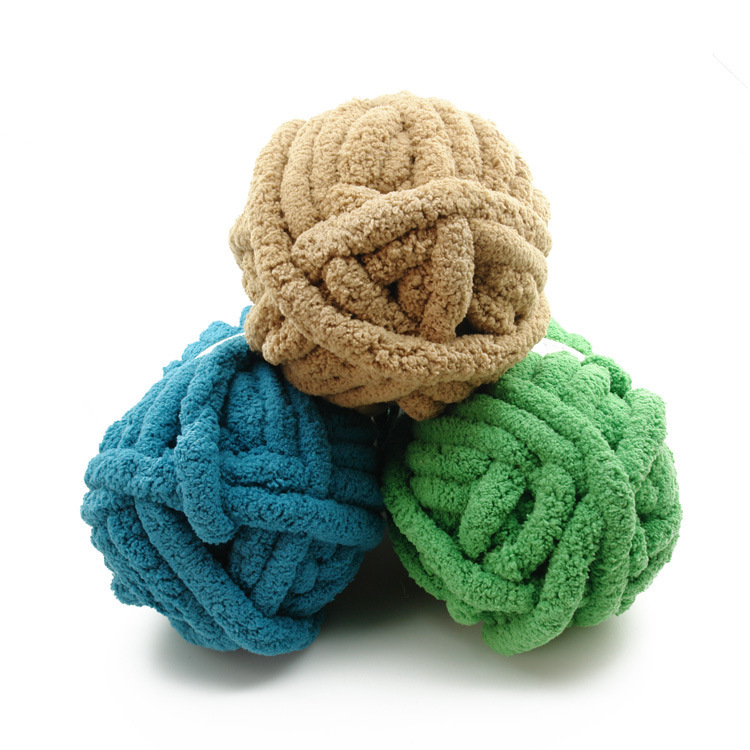 Super Thick Ice Line 2cm Large Thick Blanket Line Chenille Cushion Line Thick Line Iceland Polyester Yarn Special Pin