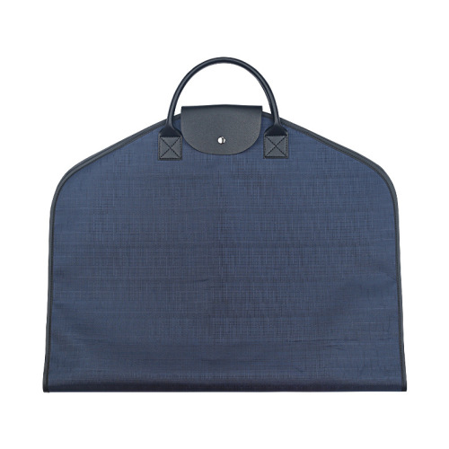 Bamboo pattern Oxford cloth waterproof suit cover dust bag foam bottom jacquard polyester cloth hand-high end suit bag