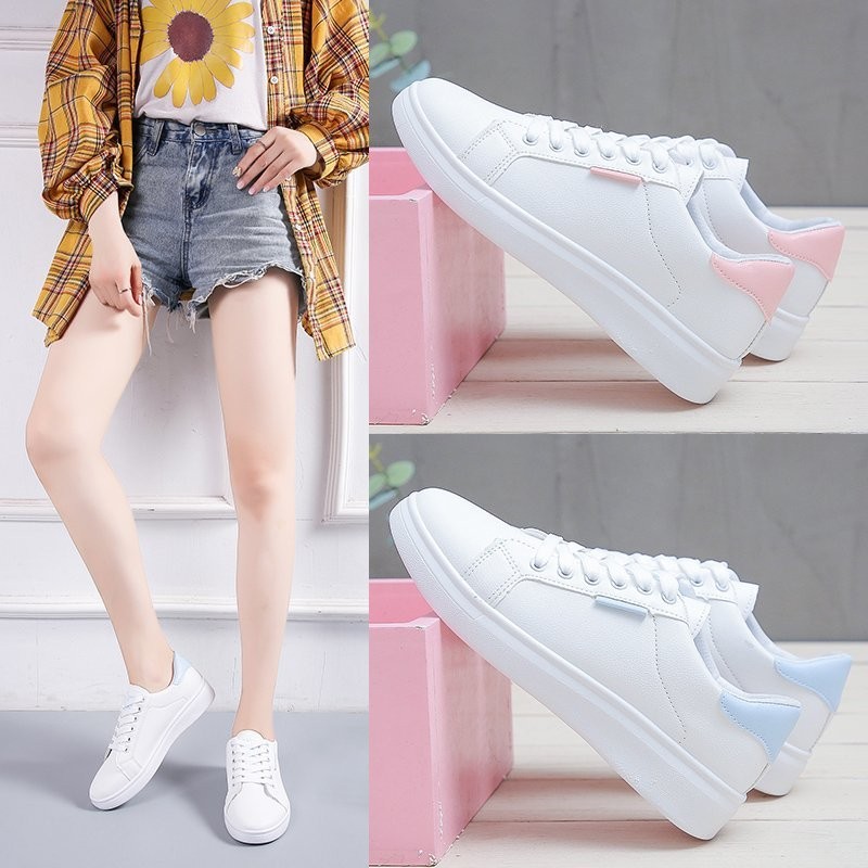 2020 spring new women's board shoes Kore...