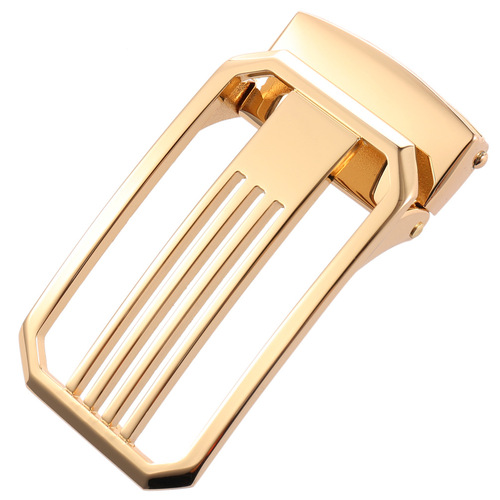 Smooth buckle Alloy buckle Dongguan buckle Perforated belt head Fashion and leisure LY35-23037