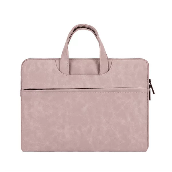 Factory laptop bag factory direct sales laptop bag foreign trade business computer bag frosted portable customization
