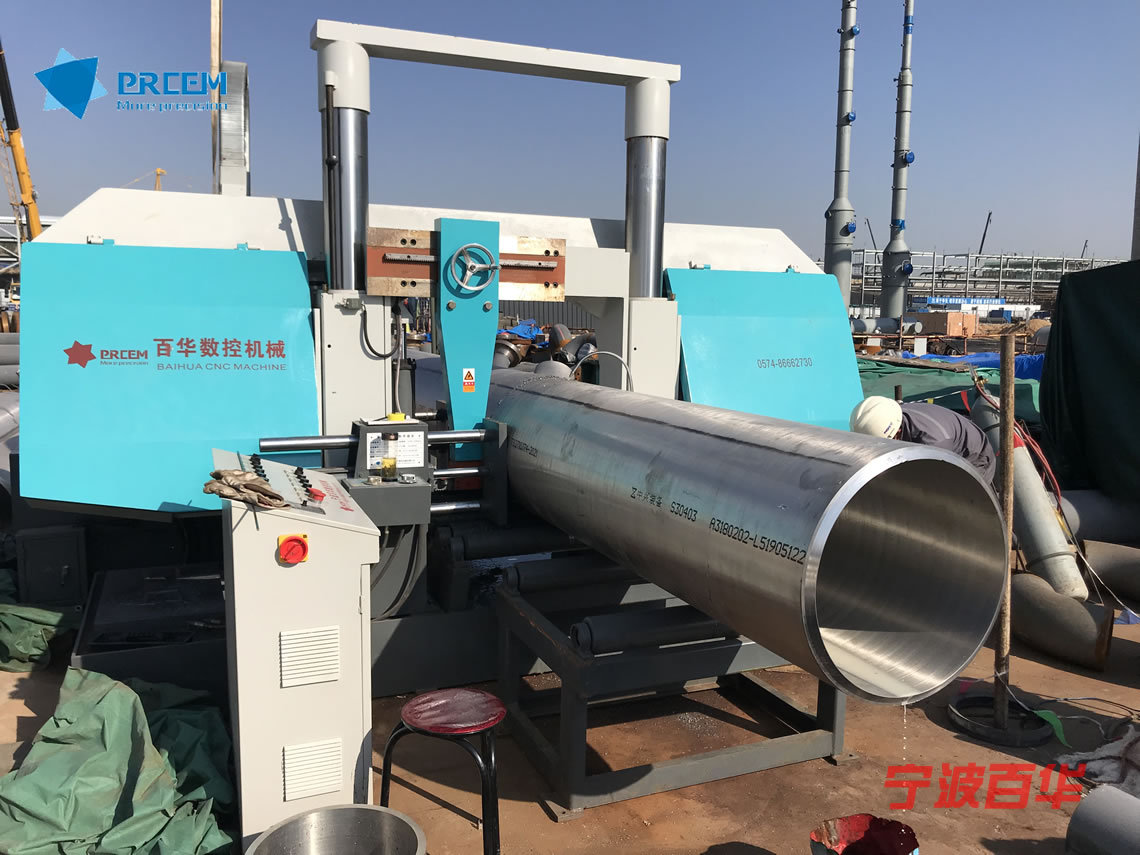 PSM系列管道切割带锯床