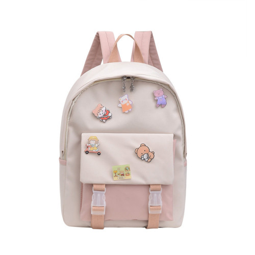 Schoolbag female Korean version Harajuku ulzzang high school student backpack ins style Japanese style junior high school student backpack
