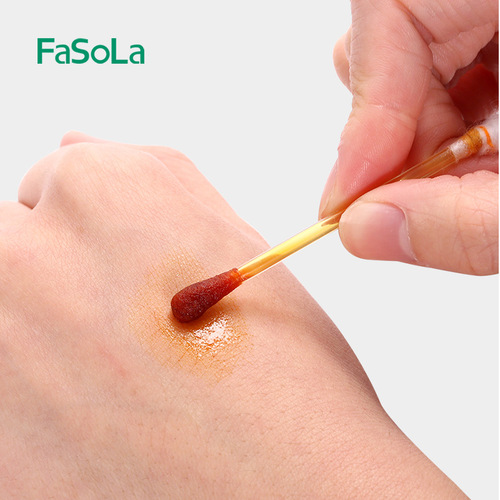 FaSoLa disposable iodophor cotton swab disinfectant iodine cotton swab newborn baby belly button disinfection tablets alcohol cotton tablets