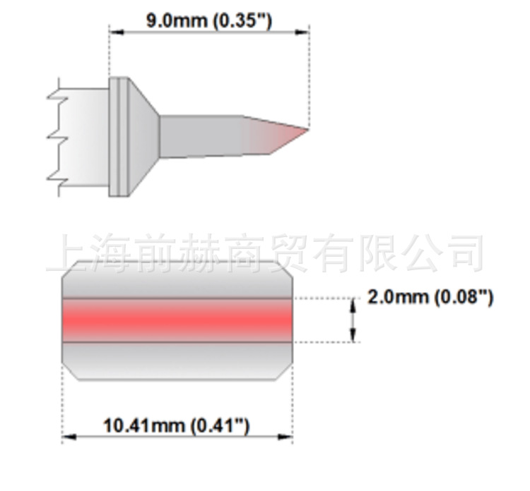 Thermaltronics 热魔 M6LB125/M7LB125/M8LB125 烙铁头 