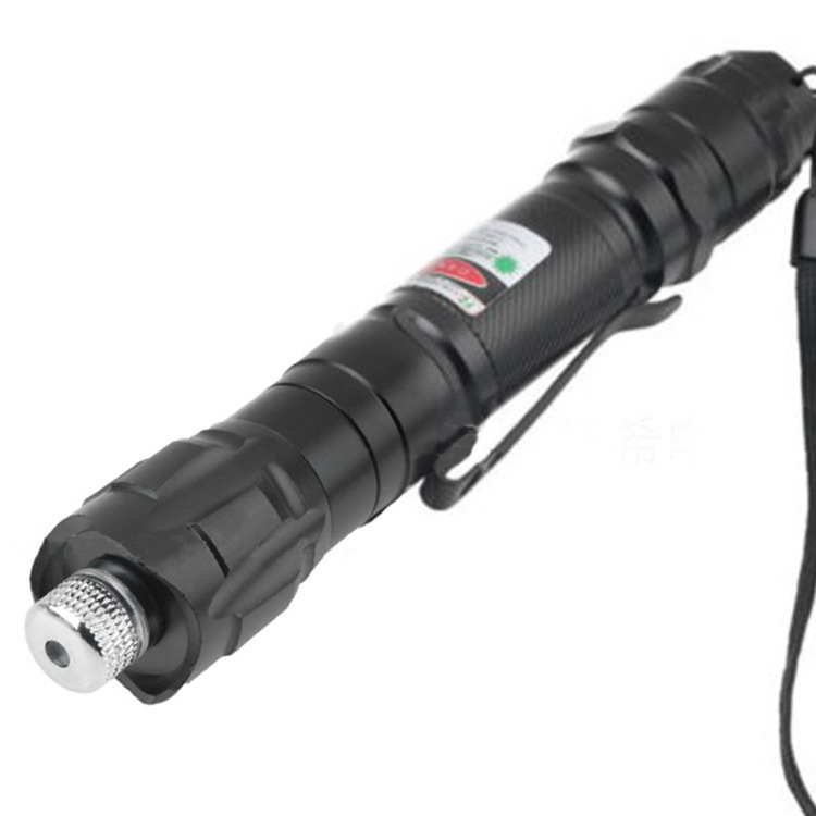 De alta potencia 009 linterna láser verde punto único cielo estrellado ventas bandeja de arena luz indicadora luz fuerte tiro largo autodefensa