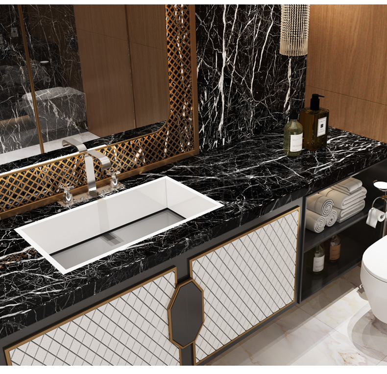 台灣現貨 自粘pvc墙纸厨房卫生间灶台洗手台桌面墙面柜子防水大理石纹壁纸 Yahoo奇摩拍賣