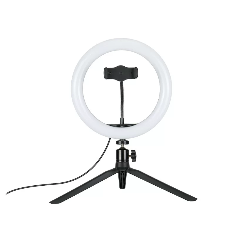 Держатель телефона, подсветка, настольная LED- tripod, лампа