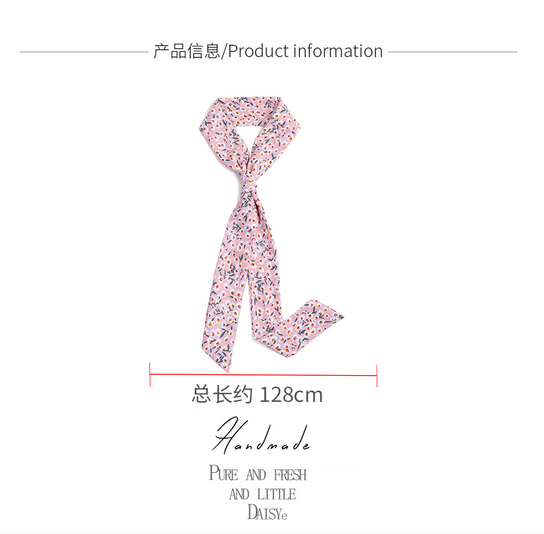 18g Weight Headwear Classification Wedding, Travel Occasion Flower Pattern Women'S Gender Printing Design Pink, Green Color Twist Braided Hair Retro Hair Ring 1