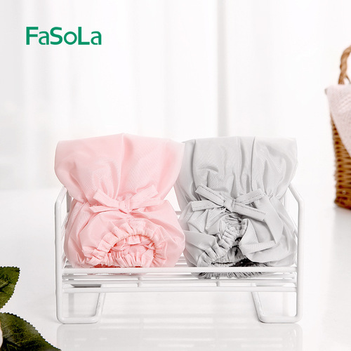 FaSoLa waterproof shower cap for adults men and women shower bath kitchen anti-oil fume hair cap thickened shampoo cap shower cap