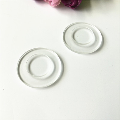 超小規格台階玻璃 燈飾玻璃 化學鋼化燈具玻璃 圓形超白高透玻璃