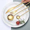 新品高档餐具套装304不锈钢长柄 西餐刀叉勺304 创意餐具日韩时尚