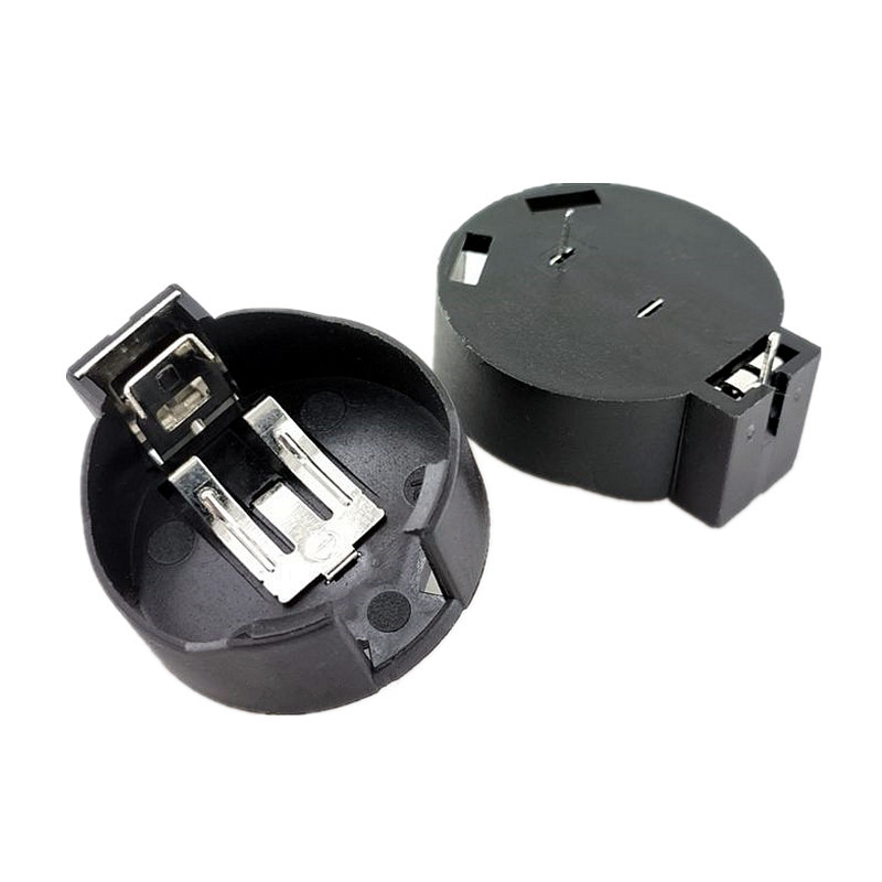 BS-2477-1 CR2477直插座 3V 卧式插脚纽扣电池座电池盒