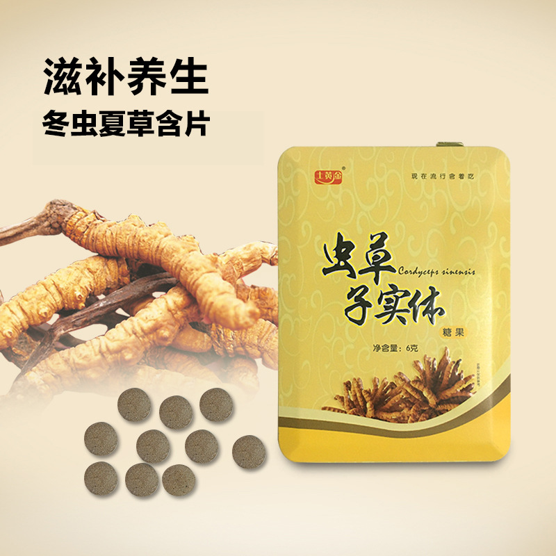 冬虫夏草含片虫草贴牌代加工