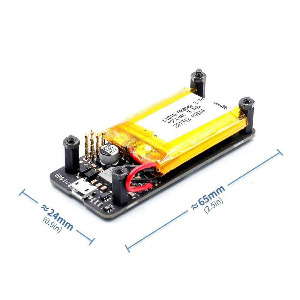 树莓派Raspberry Pi Zero UPS-Lite 电源板，电量检测功能