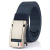 Nylon metal universal street belt for leisure, wholesale