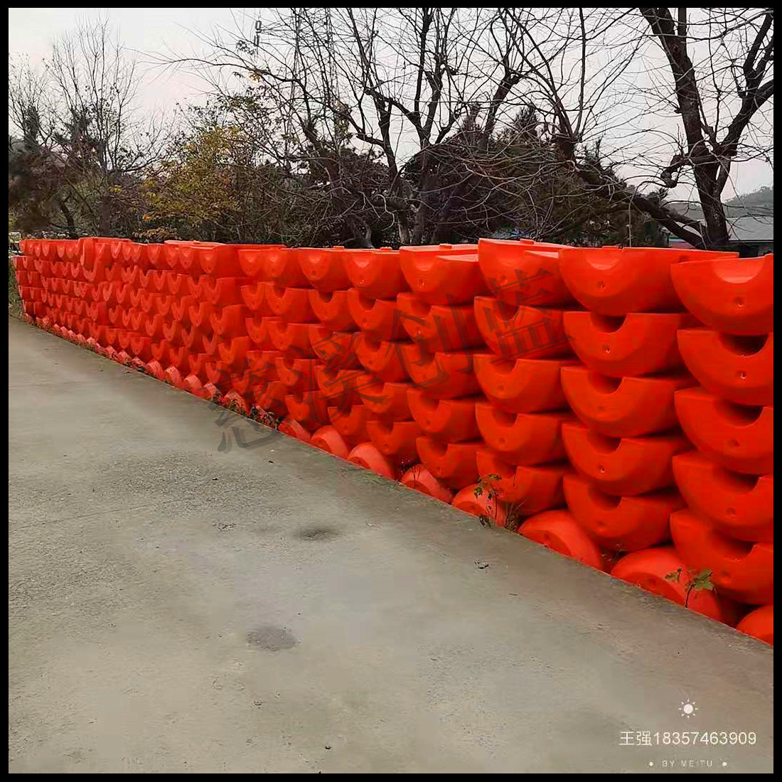 供应大孔径滩涂疏浚抽沙浮筒 河道挡垃圾塑料浮体 内河拦水草浮筒