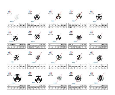 转子冲片铁芯马达转子芯片555#550#500#528#520#5512#5412#等|ms