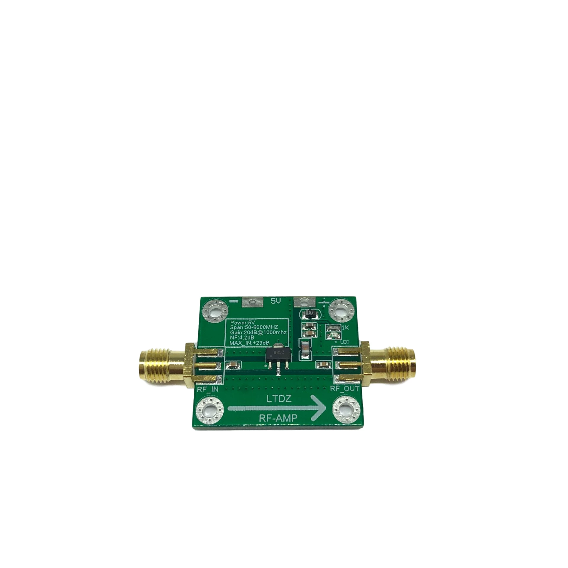 Усилитель RF 20 dB усиление 50м-6000МГц SBB5089