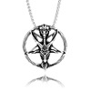 Retro pendant for beloved hip-hop style, necklace stainless steel for leisure suitable for men and women