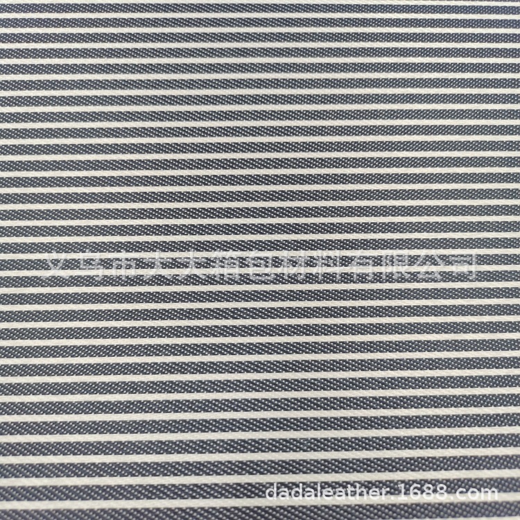 Yarn-dyed striped fabric, foamed bottom fabric for aprons, bags, shopping carts and other outer packaging materials detail image 3