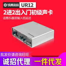 Steinberg雅马哈 UR12 USB外置录音编曲声卡电脑笔记本音频接口