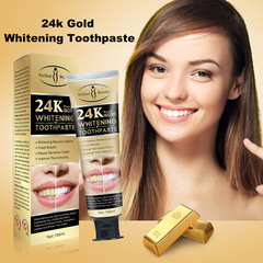 Cross-border aichun 24k gold cleaning toothpaste removes tooth stains, removes bad breath, strengthens teeth and protects teeth, wholesale toothpaste