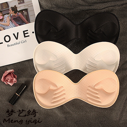 Underwear breast pads, thickened sponge pads, edges, breathable holes, palm mold cups, sports bra inner pads, inserts, breast pads