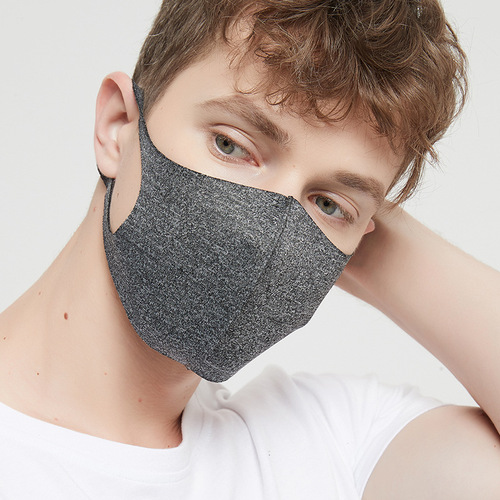 Breathable dustproof ice silk cotton knitted wholesale men's and women's linen washable and adjustable 3D spring and summer sun protection