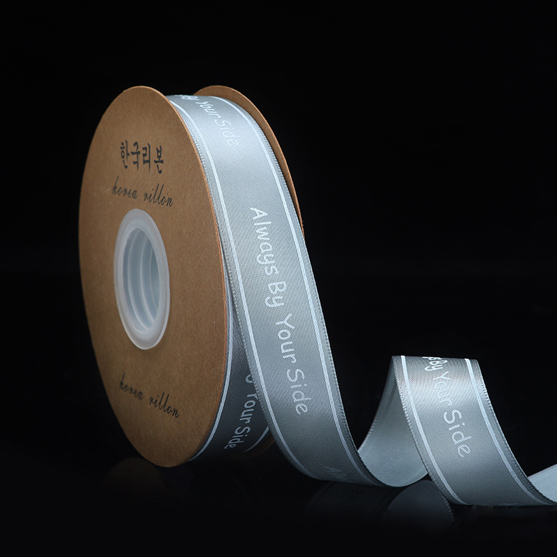 Cinta de embalaje de flores Cinta de impresión inglesa cinta de espera para hornear pastel cinta de embalaje floristería Accesorios Materiales