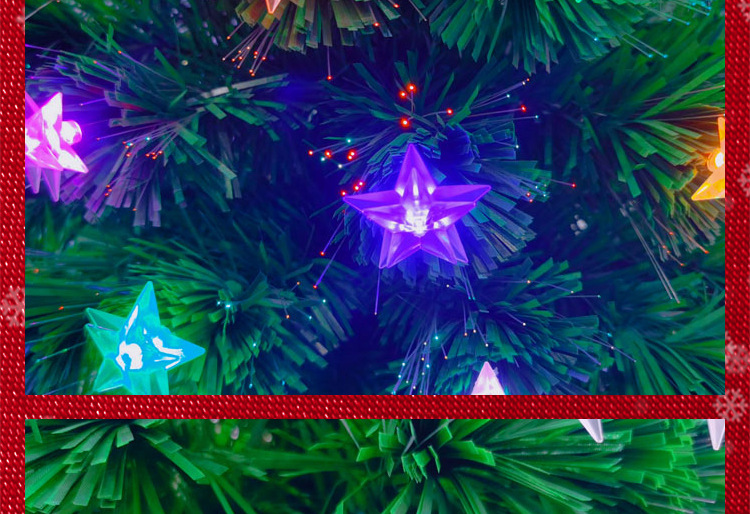 盛发1.8M加密发光圣诞树家用仿真大型圣诞节树七彩圣诞树厂家批发详情40