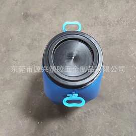带耳朵手提塑料圆罐 50公斤潲/泔/馊水存储密封桶子 化工废液方桶